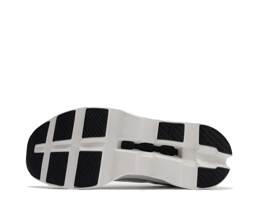 On Cloudmonster All White dettaglio — tomaia mesh bianca scarpa running uomo