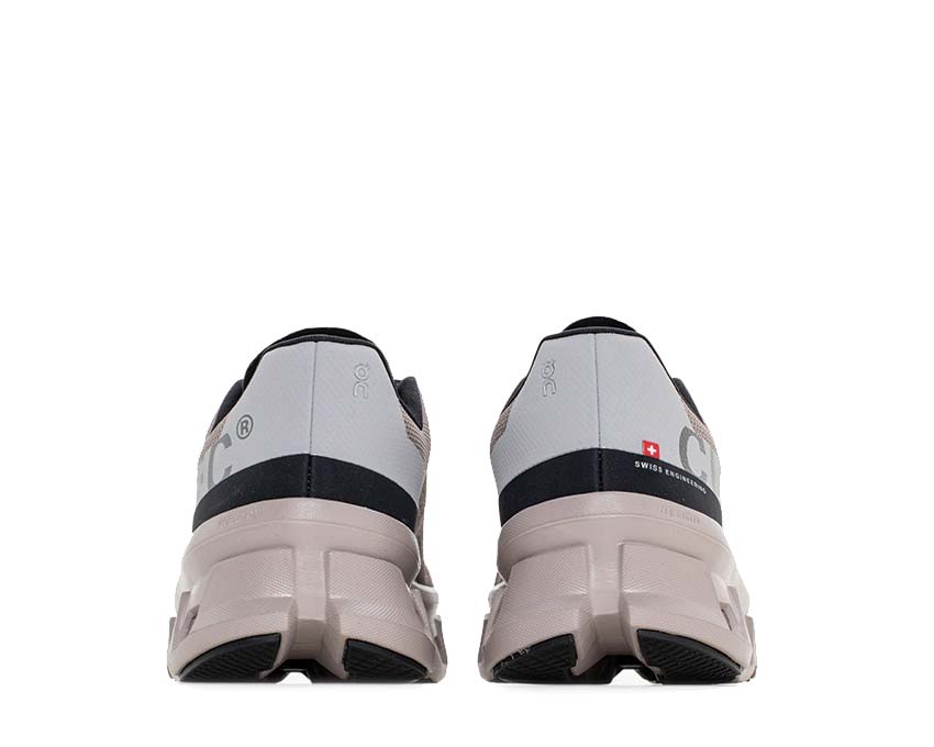 On Cloudmonster W Cinder/Fog sole — CloudTec long distance women