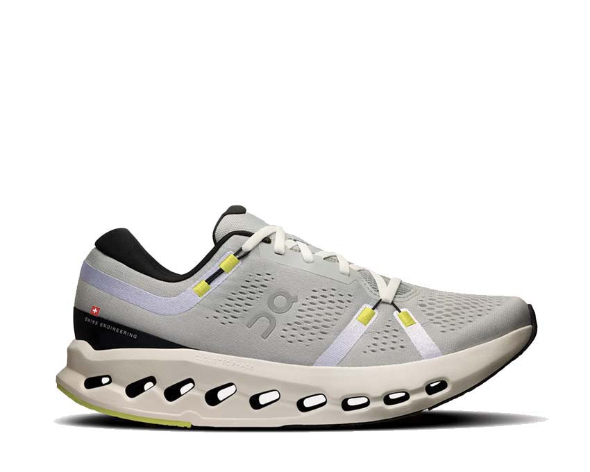 On Cloudsurfer 2 Glacier/Ivory — zapatilla running hombre CloudTec mejorado