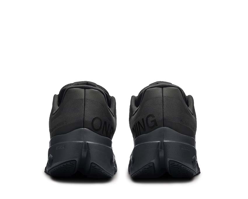 On Cloudsurfer Next Black/Eclipse suela — CloudTec reactivo hombre