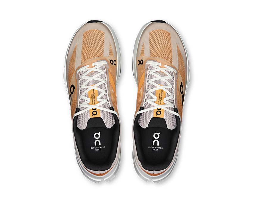 On Cloudsurfer Next Tangerine semelle — CloudTec responsive running