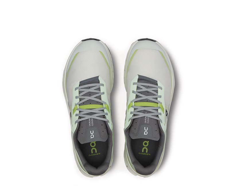 On Cloudvista 2 Lima/Kiwi détail — mesh respirant trail homme