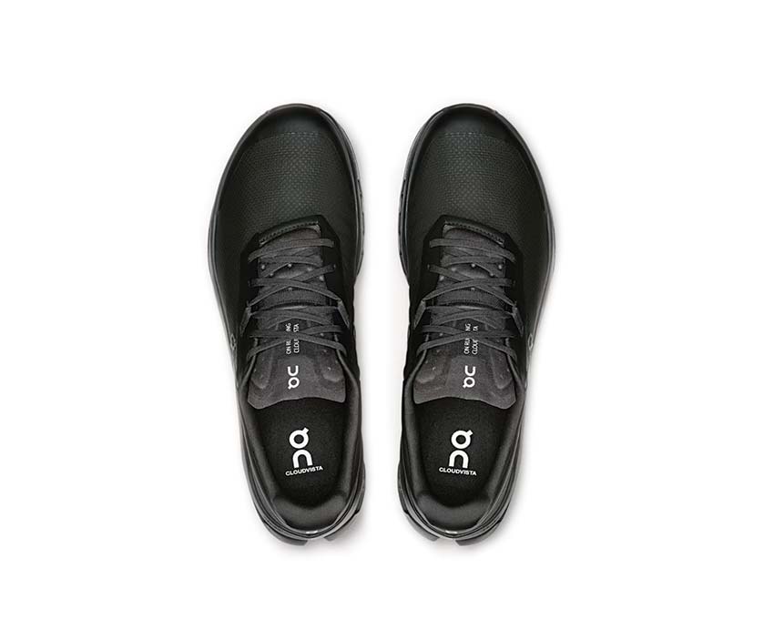 On Cloudvista 2 W Black Detail — atmungsaktives Mesh Trail Damen-Laufschuh