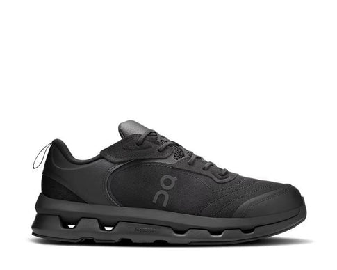 On Cloudzone Moon Black — sneaker lifestyle running homme noir CloudTec vue principale