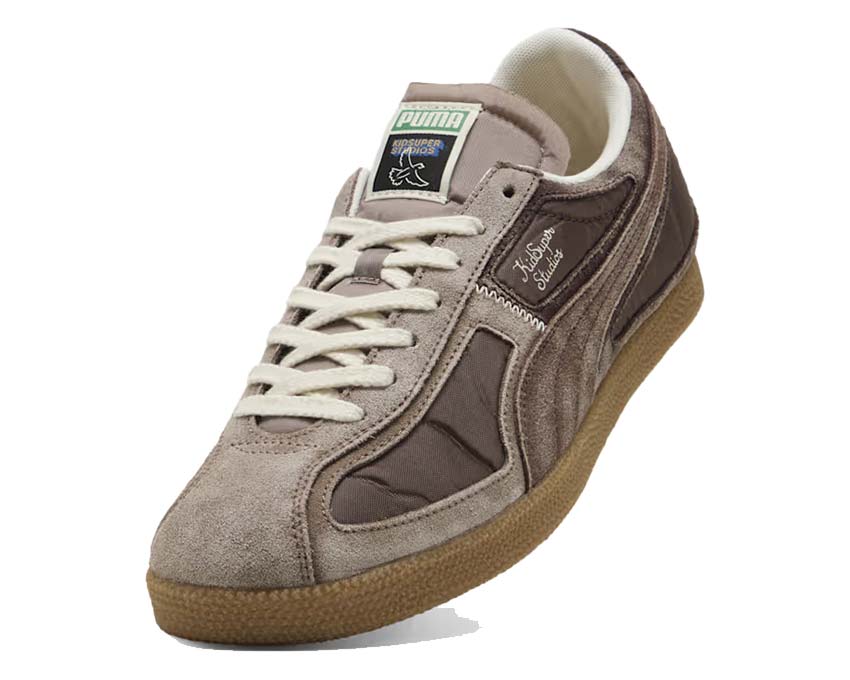 Puma Brasil Panels KidSuper Brown vue latérale — panels marron KidSuper