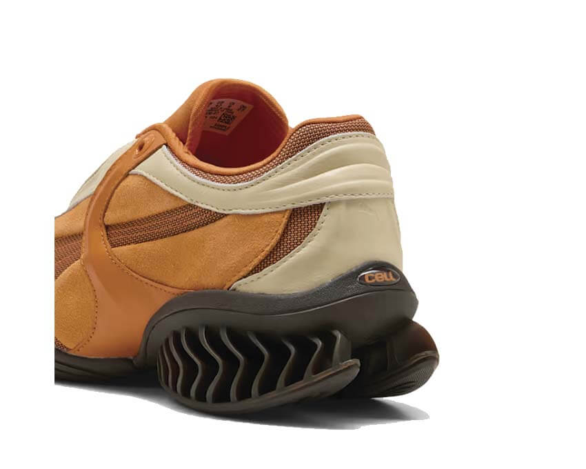 Puma Cell Geo 1 Maple détail — détail Cell logo Puma maple syrup