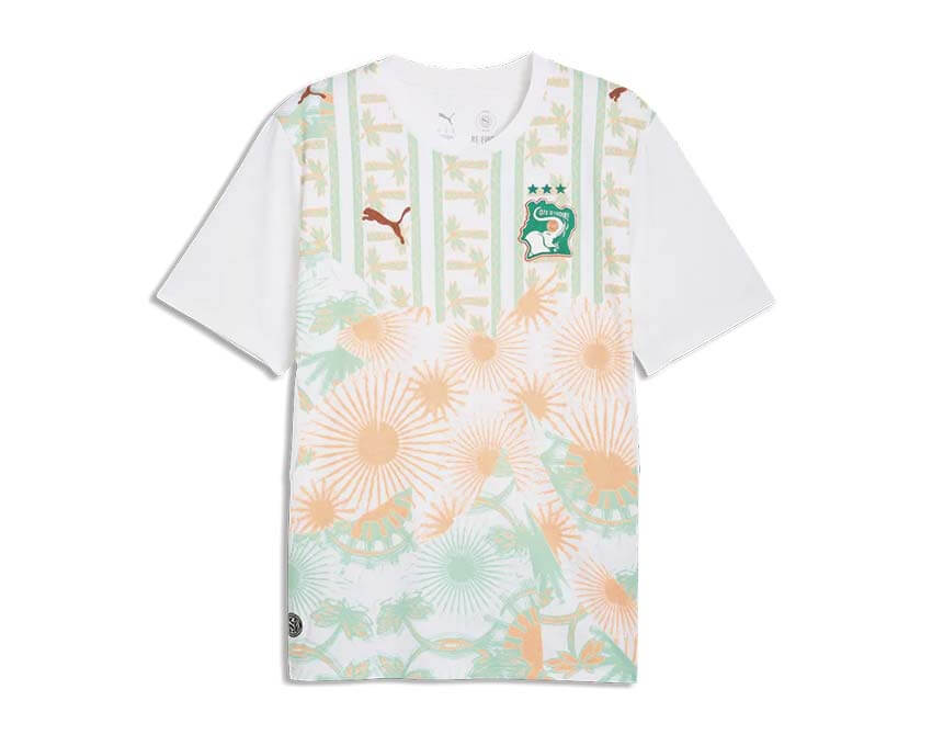 Puma Côte d'Ivoire FIF Away Jersey Replica — maillot extérieur CIV vert Puma football
