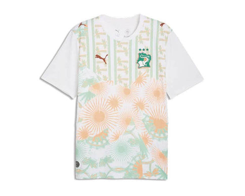 Puma Côte d'Ivoire FIF Away Jersey Replica — maillot extérieur CIV vert Puma football