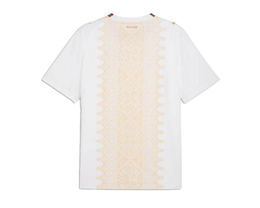 Puma FRMF Away Jersey dos — dos maillot extérieur Maroc blanc Puma