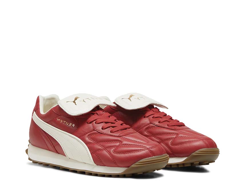 Puma x Fenty Avanti L Club Red vue latérale — design Fenty élégant