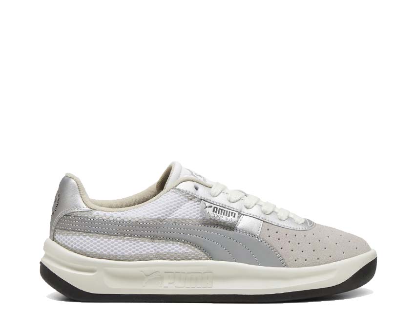 Puma GV Special LMC Warm White Cool Mid Gray — sneaker homme cuir gris