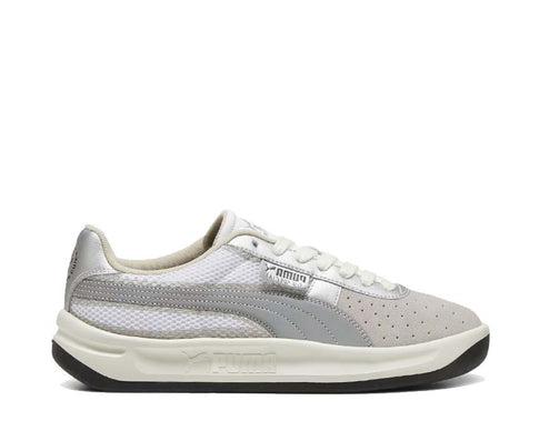 Puma GV Special LMC Warm White Cool Mid Gray — sneaker homme cuir gris