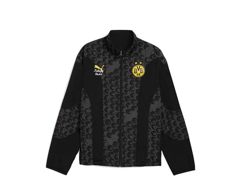 Puma KidSuper BVB Reversible Jacket Noir — veste réversible Dortmund noir KidSuper football