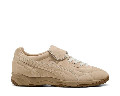 Puma King Indoor REPRESENT Beige — Unisex-Sneaker Indoor Leder beige Collab
