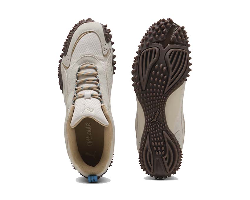 Puma Mostro XC Alpine Snow Speed Blue dettaglio — tomaia alpina