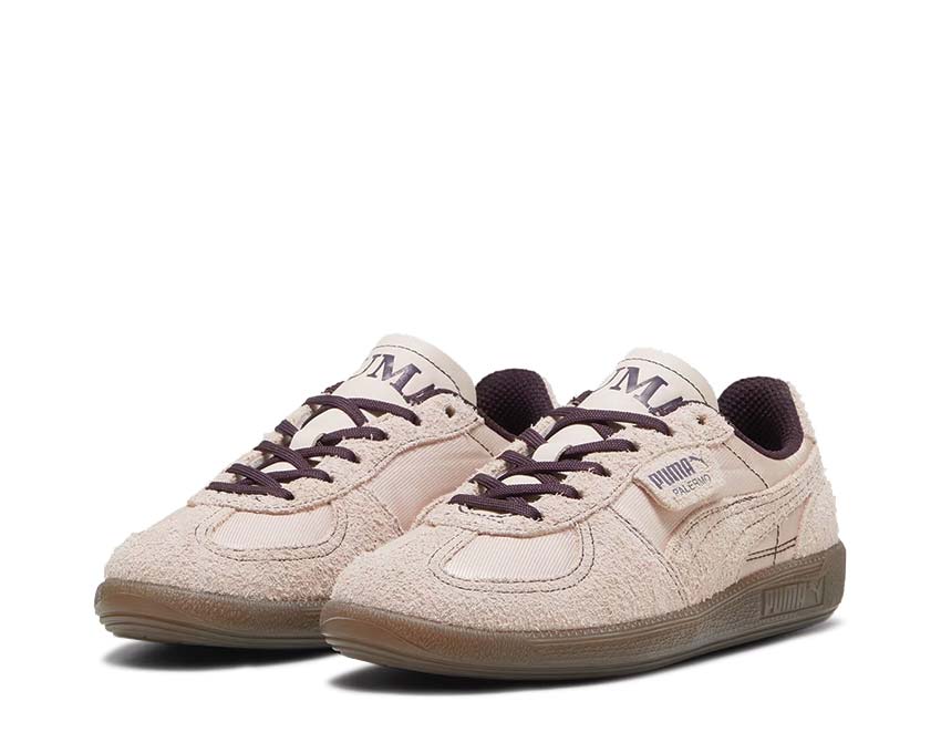 Puma Palermo Clobber Dresscode W Island Pink side view — leather pink plum