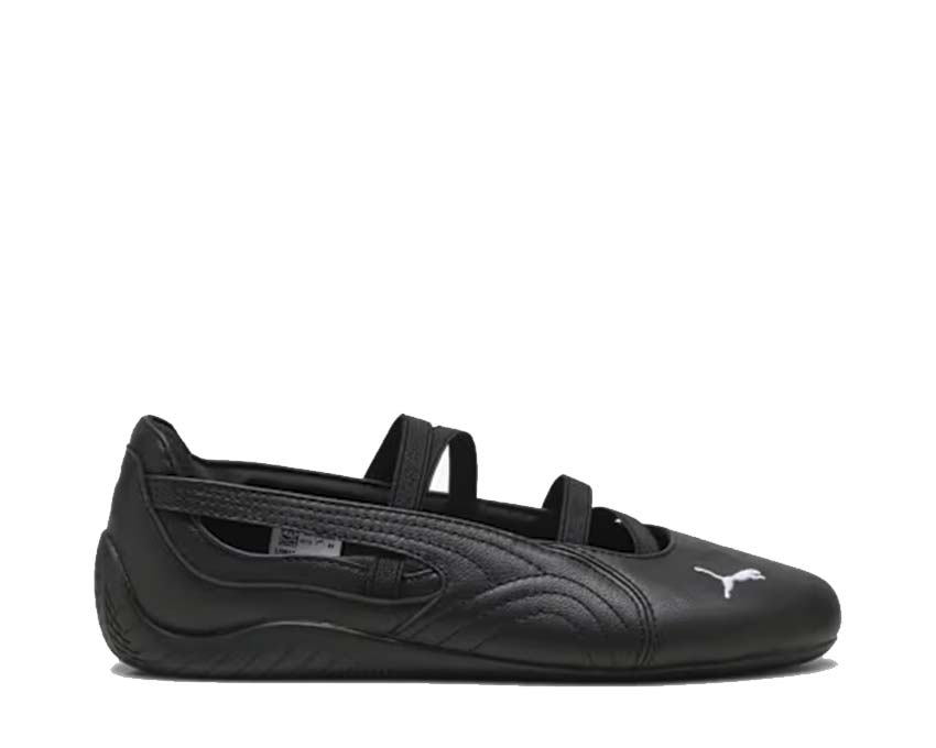 Puma Speedcat Ballet LTH Wns Black — zapatilla mujer bailarina cuero negro racing
