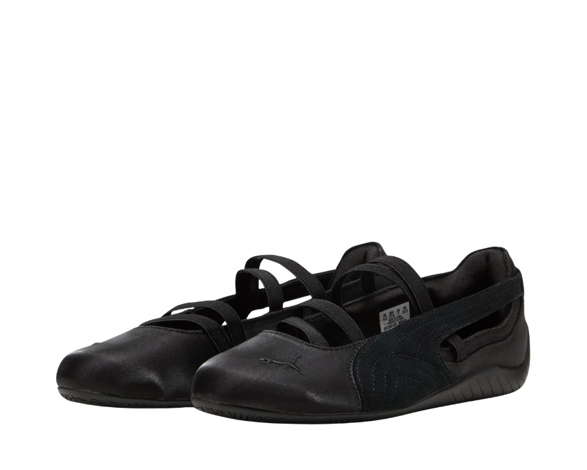 Puma Speedcat Ballet Satin semelle — semelle fine racing satin noir
