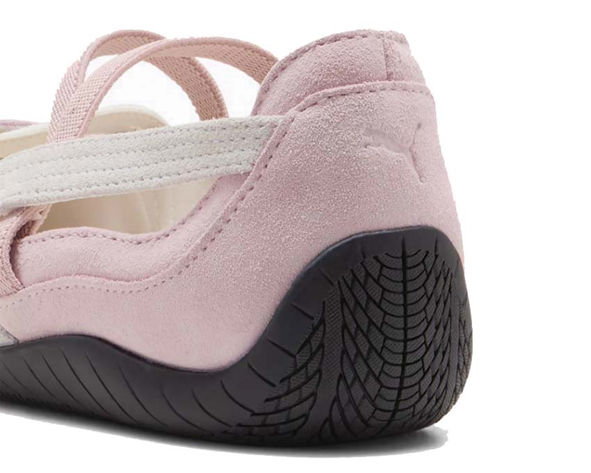 Puma Speedcat Ballet vue latérale — cuir rose whisp Speedcat femme