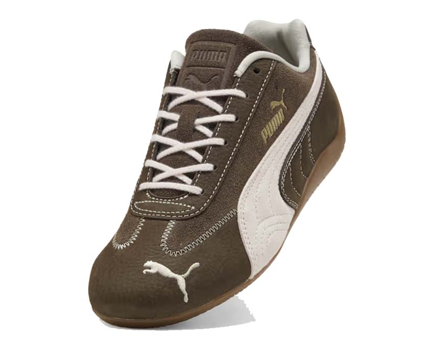 Puma Speedcat Wine Club Wns Chocolate vista laterale — cioccolato floreale
