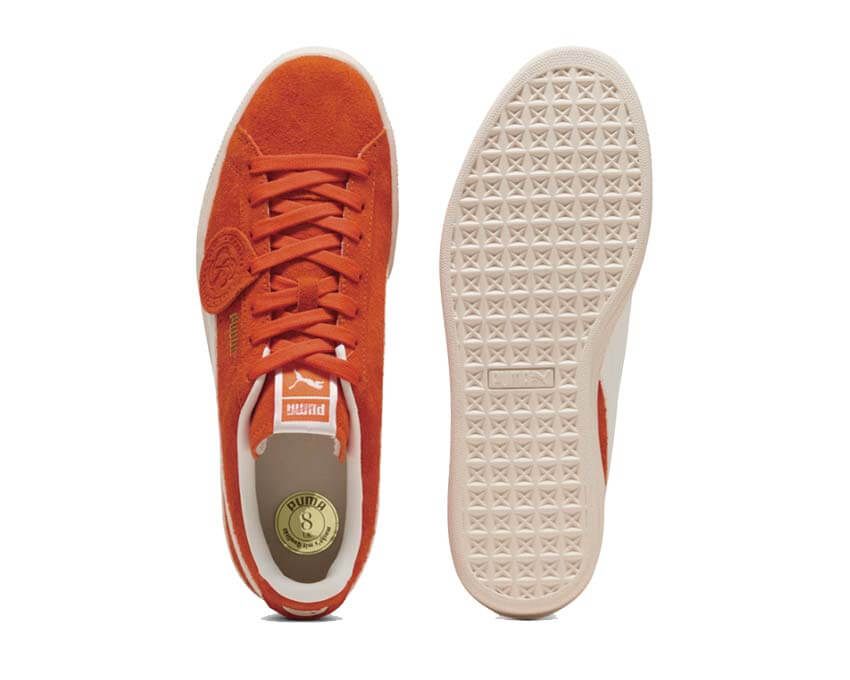 Puma Suede Charles F. Stead Orange dos — talon Suede daim orange Charles F. Stead