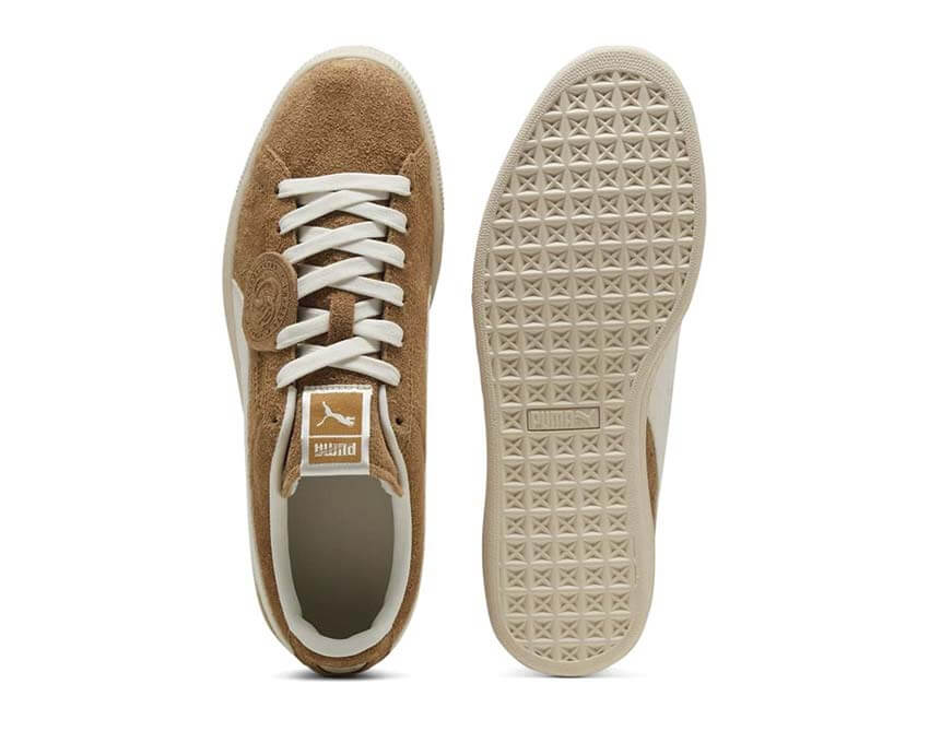 Puma Suede Honey Butter dos — talon Suede daim honey butter Charles F. Stead