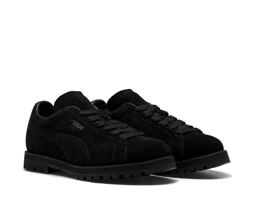 Puma Suede Vibram Noir semelle — semelle Vibram robuste daim noir