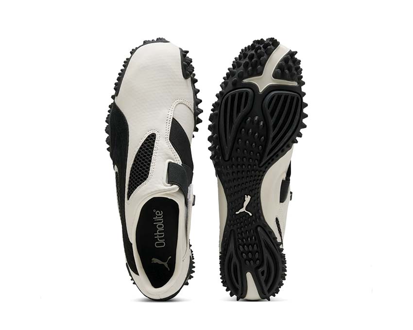 Puma Ur Mostro Warm White detalle — logo Puma Mostro