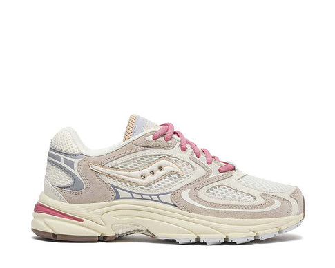 Saucony Grid Jazz 9 W Vanilla Grey — Damen-Laufschuh atmungsaktives Mesh-Obermaterial