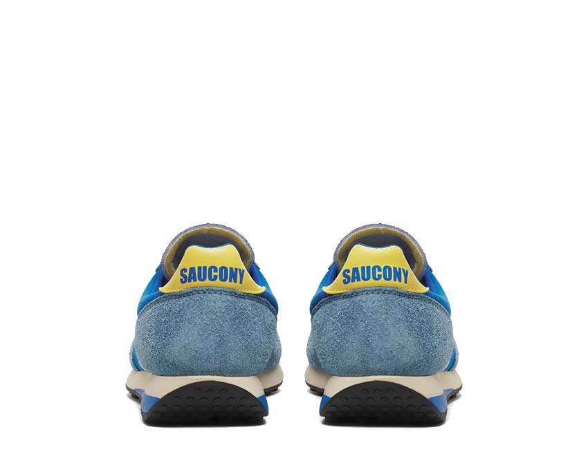 Saucony Trainer 80 OG Blue Mustard semelle — technologie ProGrid