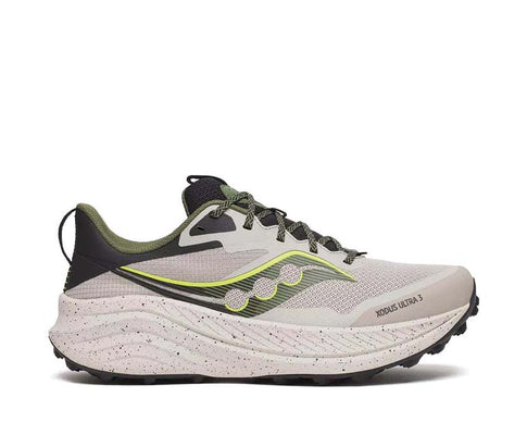 Saucony Xodus Ultra 3 Dove Olivine — running unisex ammortizzazione ProGrid