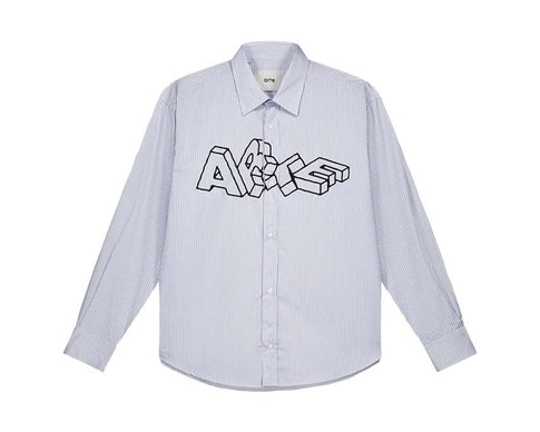 Arte Blocks Shirt — chemise unisexe motif blocs graphiques