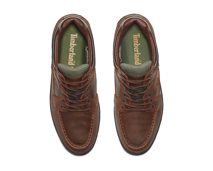 Timberland Heritage Mid Lace GTX détail — tige et technologie GTX boot heritage