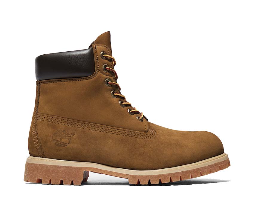 Timberland Premium 6 Inch Boot Dark Wheat — boot homme nubuck camel foncé imperméable
