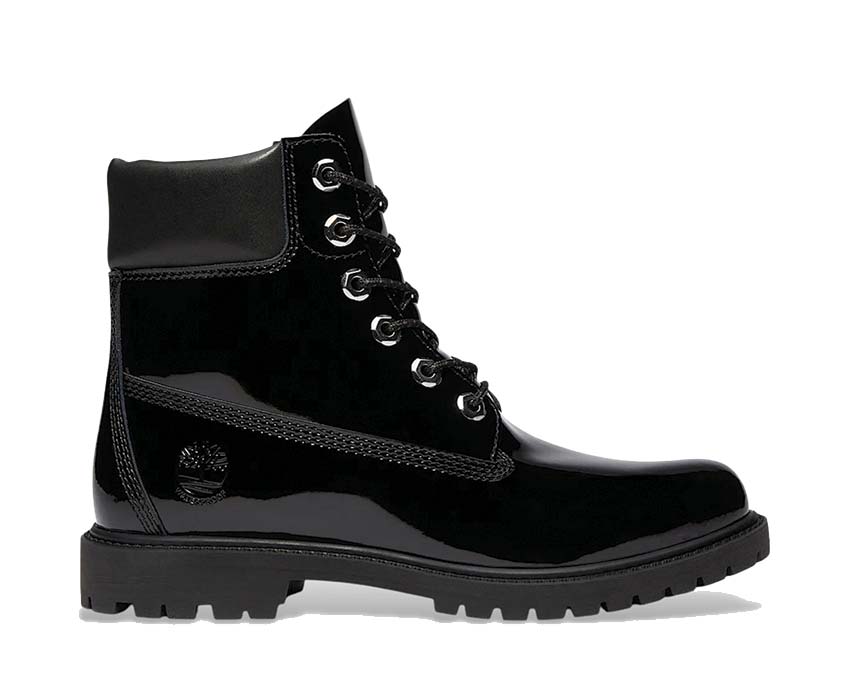 Timberland Premium 6 Inch Boot Verni Noir — boot homme cuir verni noir imperméable