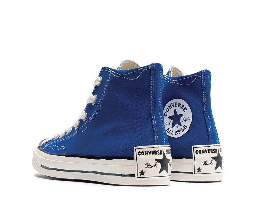 Converse Chuck 70 Sketch Blue/White-Black semelle — semelle vulcanisée blanche