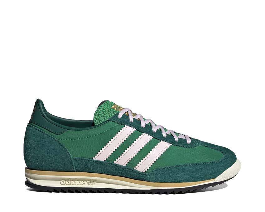 Adidas SL72 OG White Green — sneaker femme running rétro blanc vert