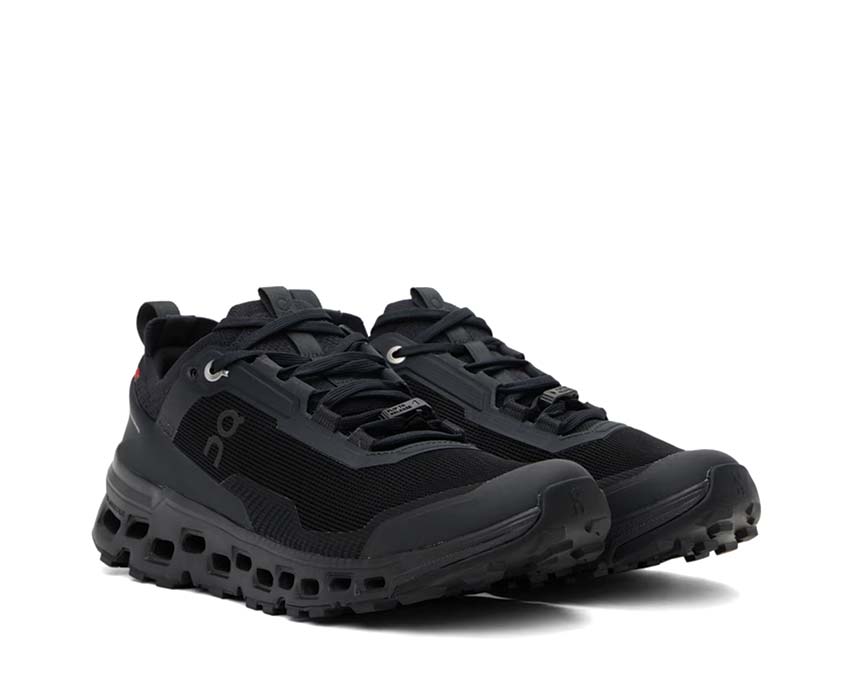 On Cloudultra 2 All Black vista laterale — ammortizzazione CloudTec