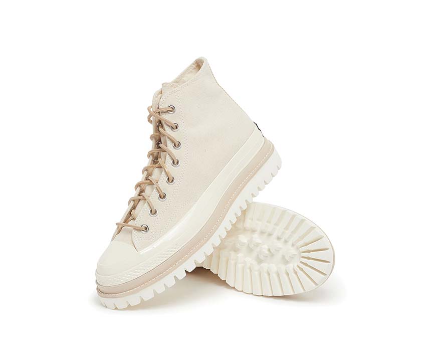 Converse Chuck 70 Canvas Ltd Blanc/Naturel Sohle — natürliche Elfenbein vulkanisierte Sohle