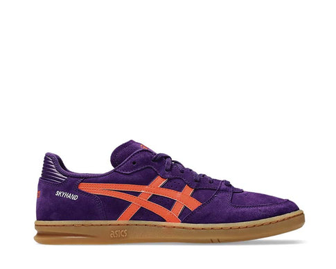 Asics Skyhand OG Midnight Plum/Koi — Lifestyle Damen-Laufschuh Obermaterial Leder und Mesh