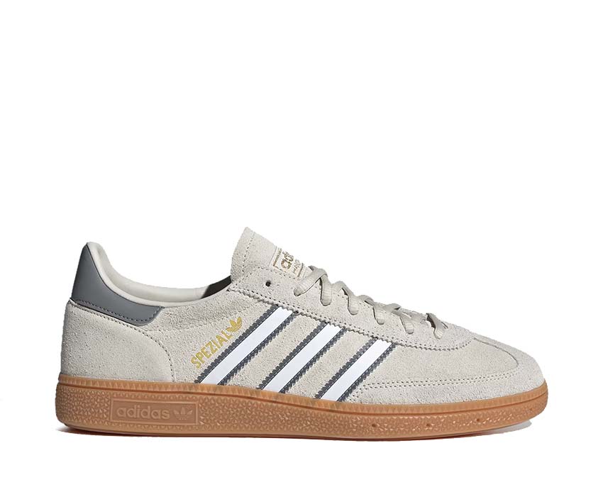 Adidas Handball Spezial Grey Three — Retro-Handball-Sneaker für Damen in Grau