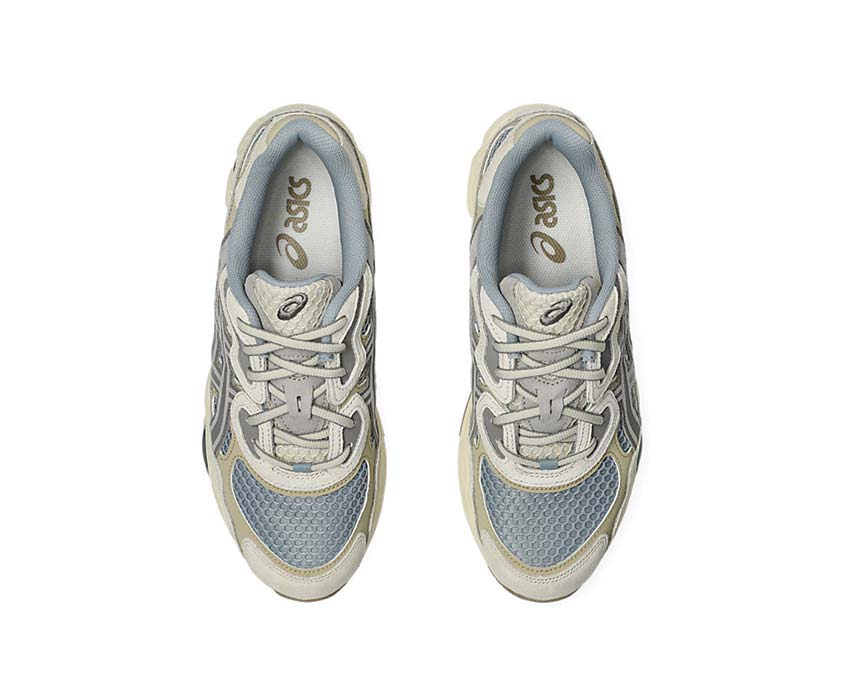 Asics Gel NYC Dolphin Grey Detail — Premium-Material