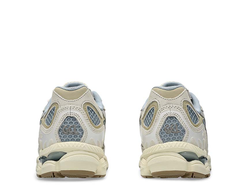 Asics Gel NYC Dolphin Grey Detail — Duomax-Sohle