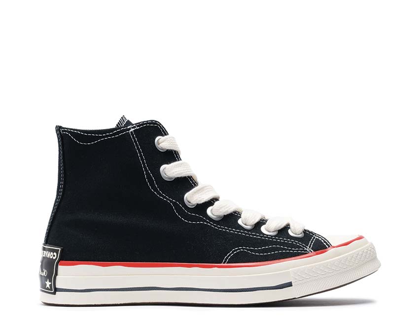 Converse Chuck 70 Sketch Black/White-Red — sneaker unisexe motif sketch artistique