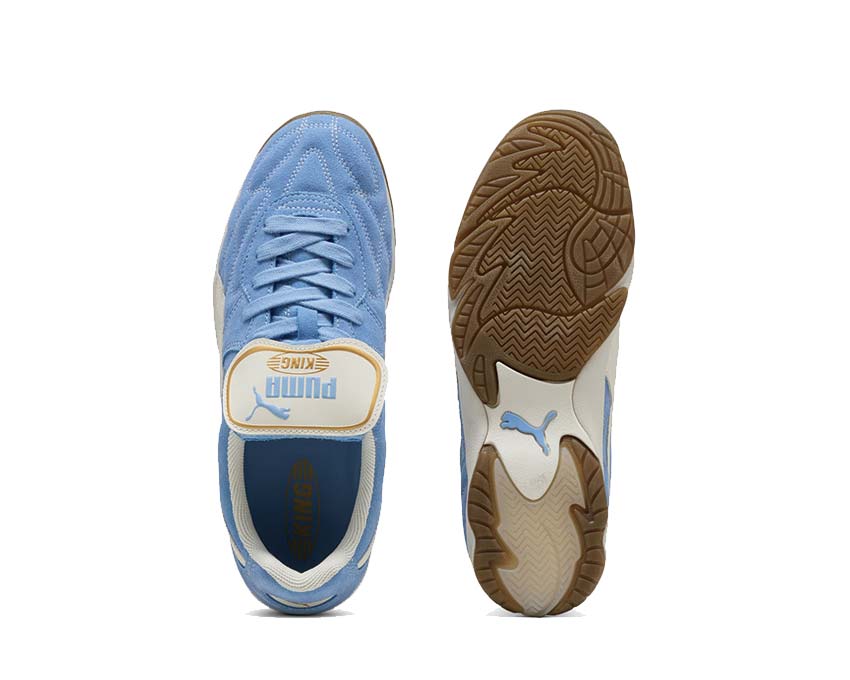 Puma King Indoor Royalty Day Dream detail — vintage King logo