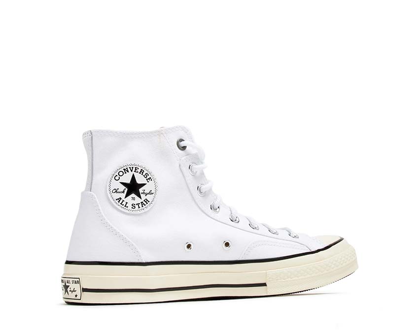 Converse Chuck 70 Hi Optical White semelle — semelle vulcanisée blanche épaissie