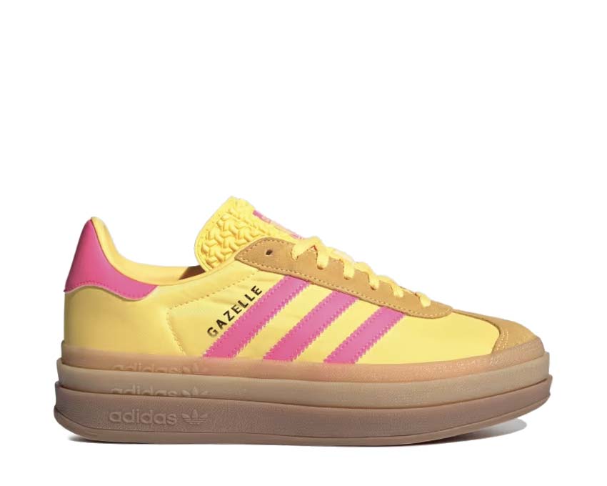 Adidas Gazelle Bold W natural colorway — women platform sneaker suede