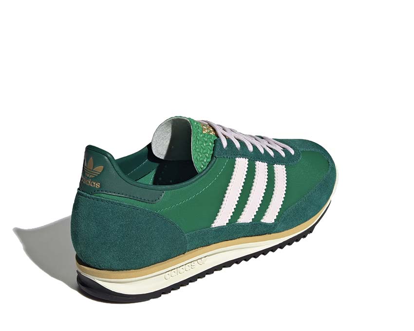 Adidas SL72 OG White Green semelle — semelle EVA running caoutchouc