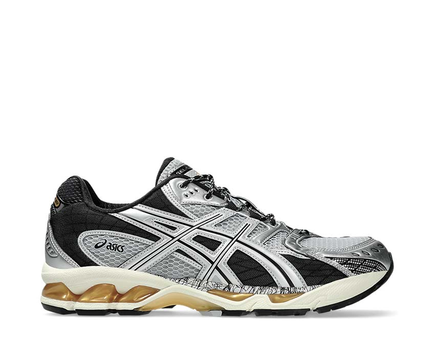 Asics Gel Nimbus 10.1 Piedmont Grey/Pure Silver — Herren-Laufschuh premium Gel-Dämpfung Langstrecke