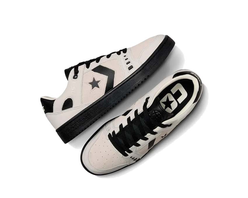 Converse x Alexis Sablone AS-1 Pro OX Khaki/Off White Sohle — vulkanisierte Skateboard-Sohle
